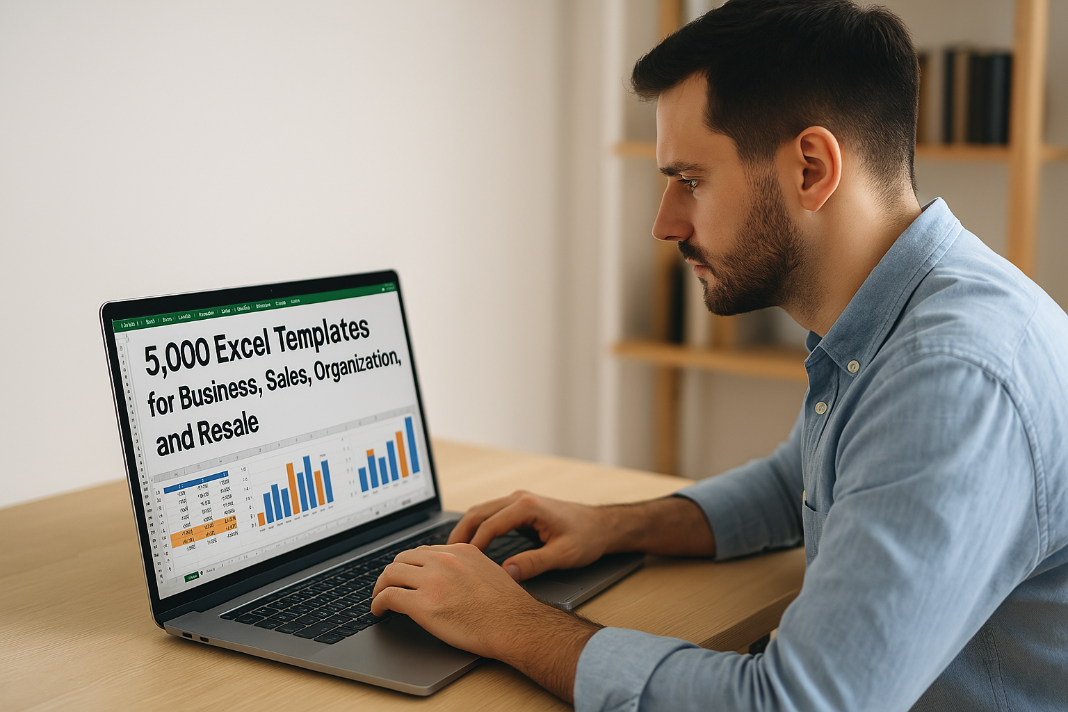 5,000 Excel templates for business, sales, organization, and resale. Includes MRR and PLR (digital download) - Image 3