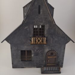 Old English House, Project for Laser Cutting